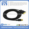 6FT Gold plate HDMI to VGA Cable 1080p 1.8M KY-HVW015G